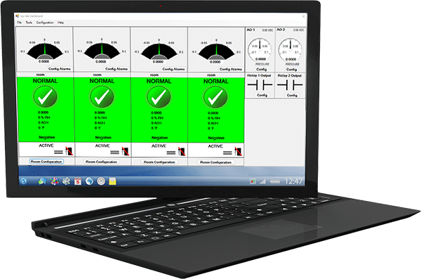 Iso-Tek Room Pressure Monitor Laptop Iso-Tek Room Pressure Monitor Laptop