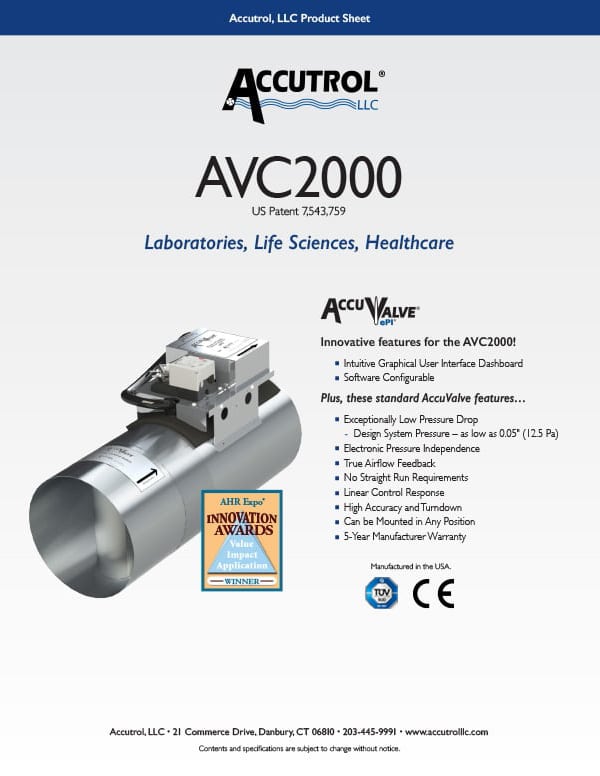 AVC2000 Product Sheet