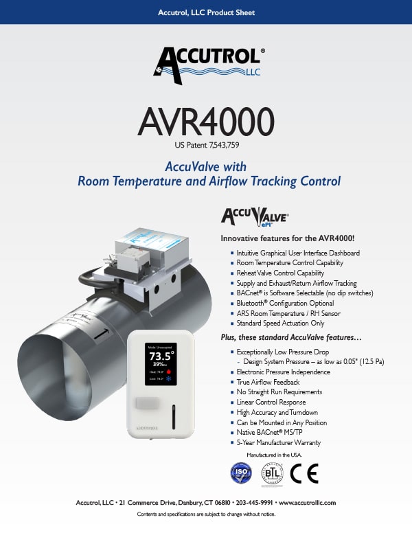 AVR4000 Product Sheet