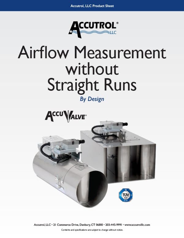 Airflow Measurement Without Straight Runs