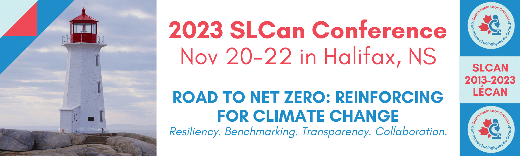 2023 SLCan Sustainable Laboratory Conference Banner